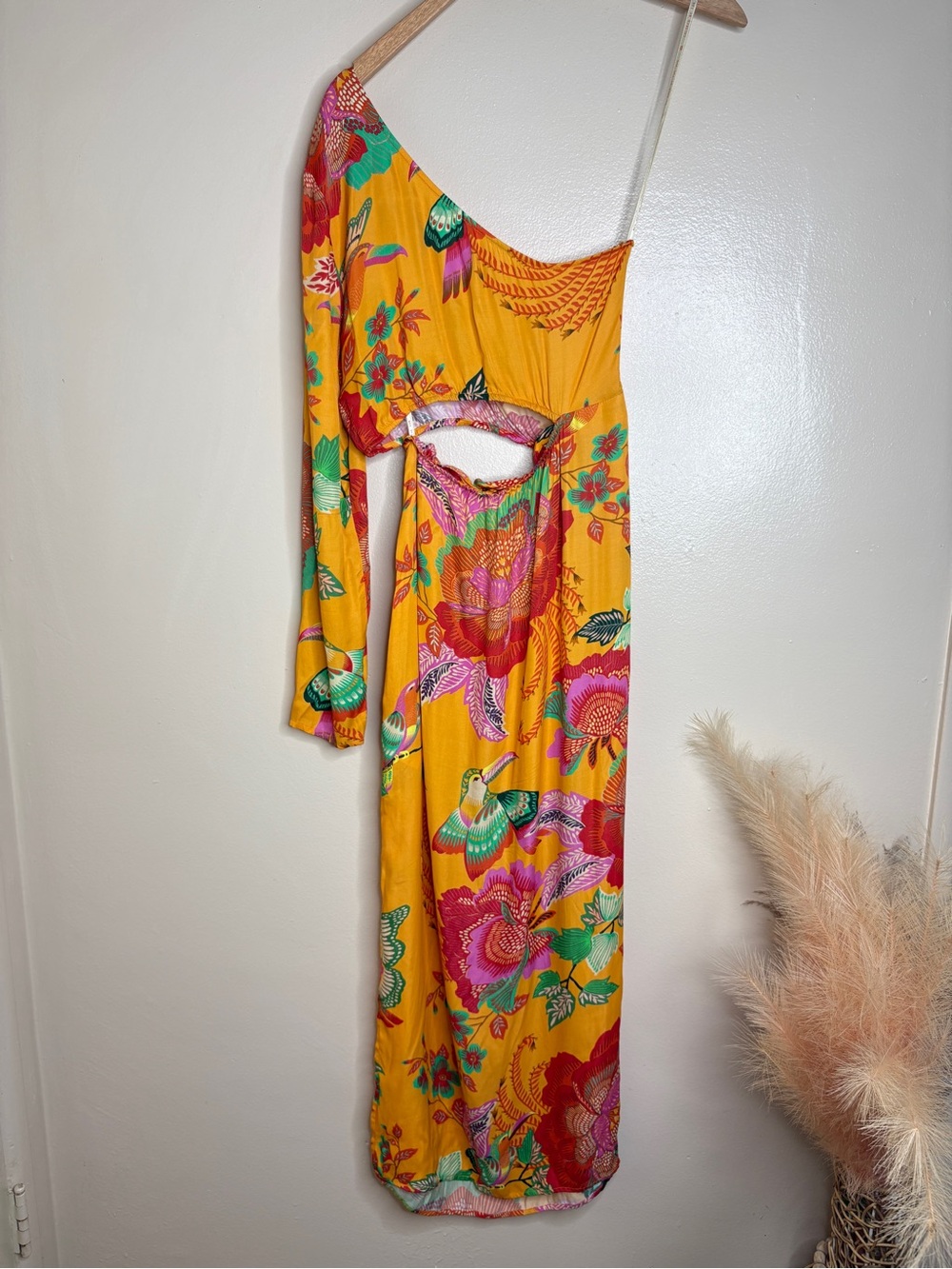 Farm Rio x Anthropologie Single-Shoulder Printed Maxi Dress - Picture 13 of 14